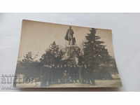 Carte poștală în fața monumentului din 1939