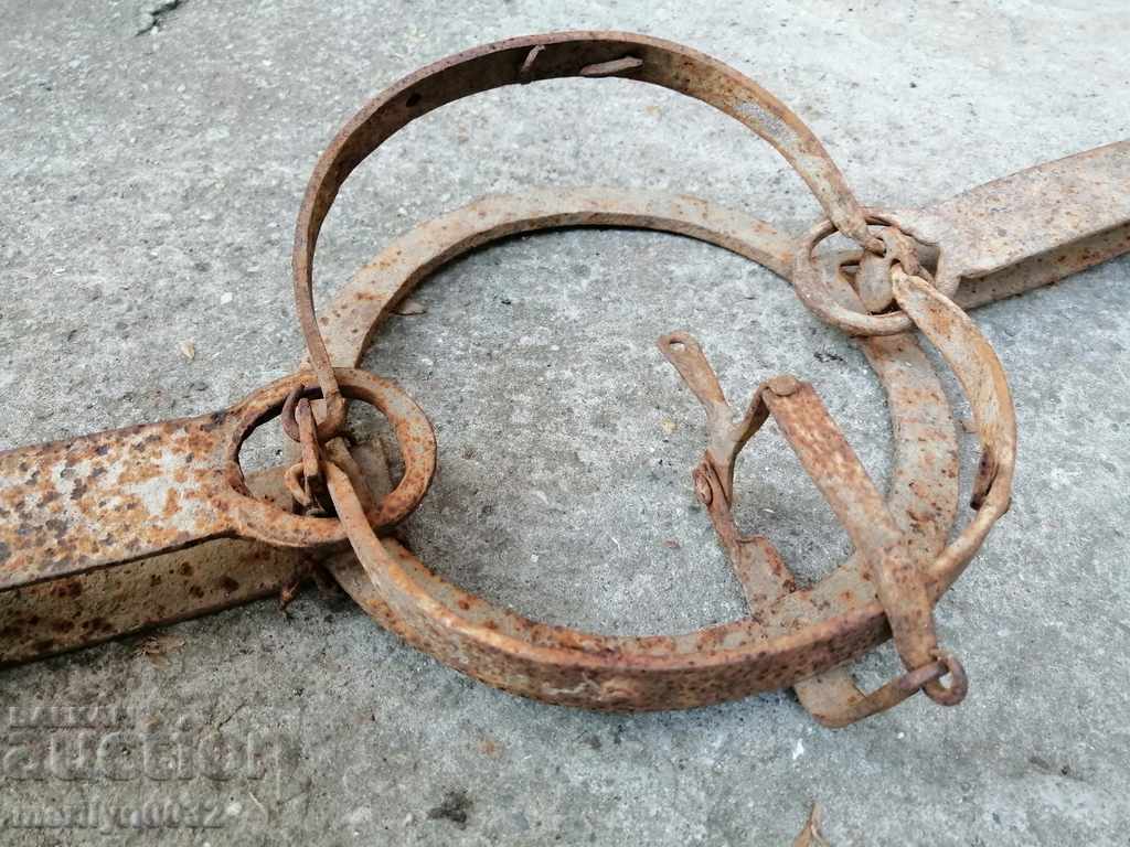 Hand forged wrought iron trap - 5 Hand forged wrought iron trap - 5