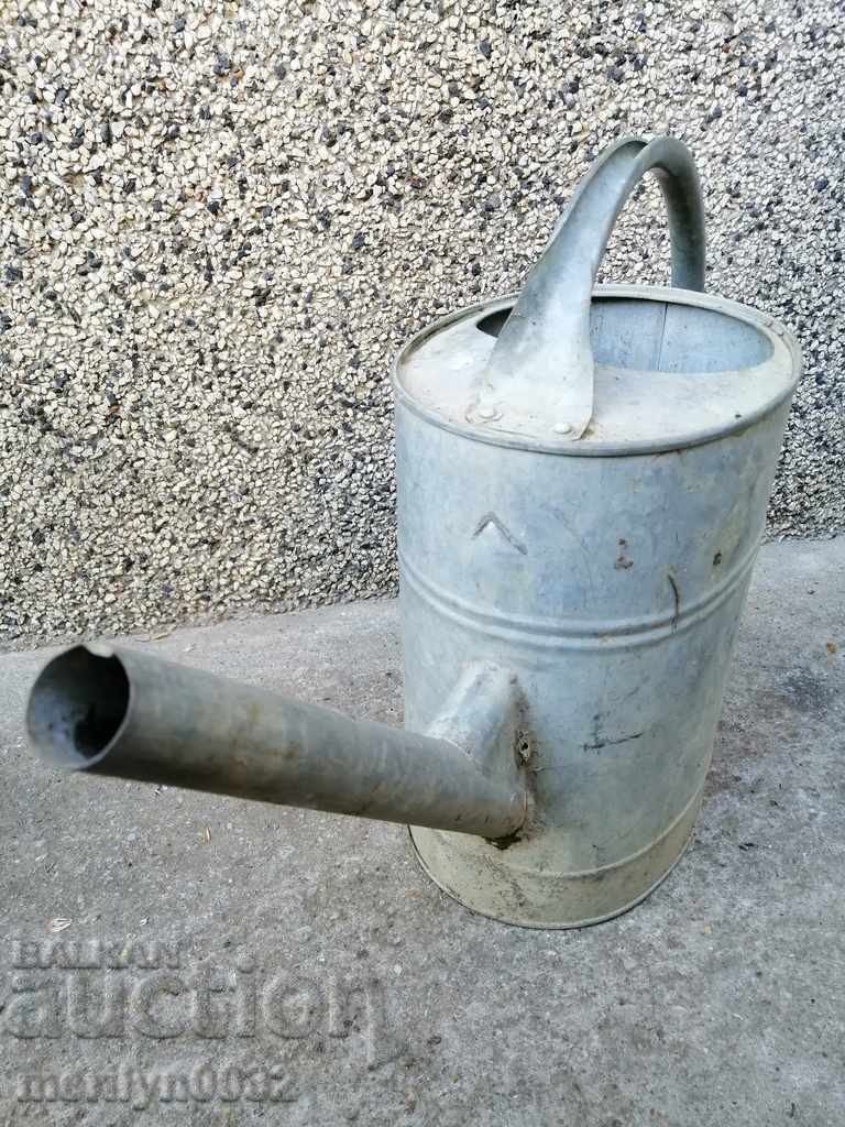 Old metal can, galvanized tube, bucket, pot - 5 Old metal can, galvanized tube, bucket, pot - 5