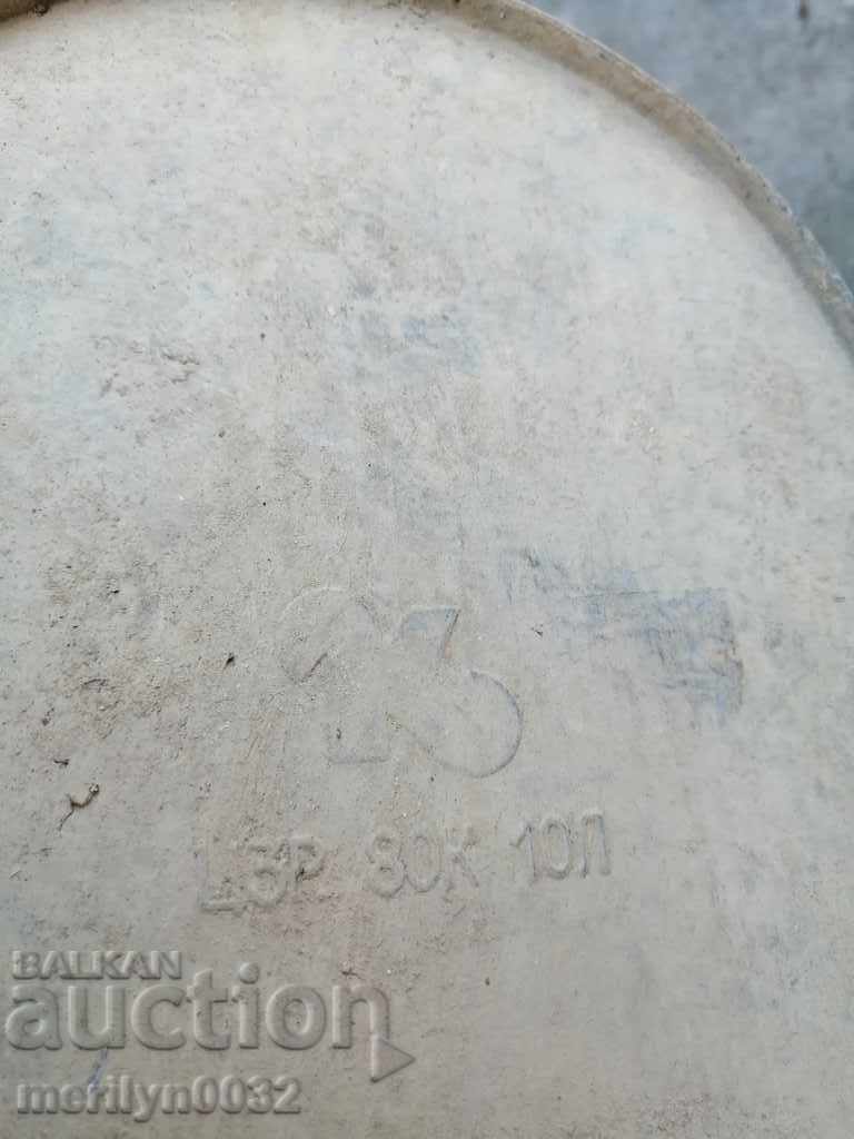 Old metal can, galvanized tube, bucket, pot - 7 Old metal can, galvanized tube, bucket, pot - 7