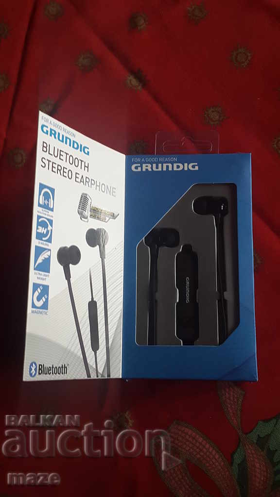 Auction  BLUE HEADPHONES