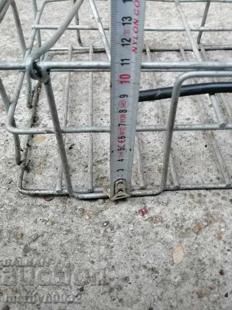 Metal basket for lemonade coca cola bags - 6 Metal basket for lemonade coca cola bags - 6