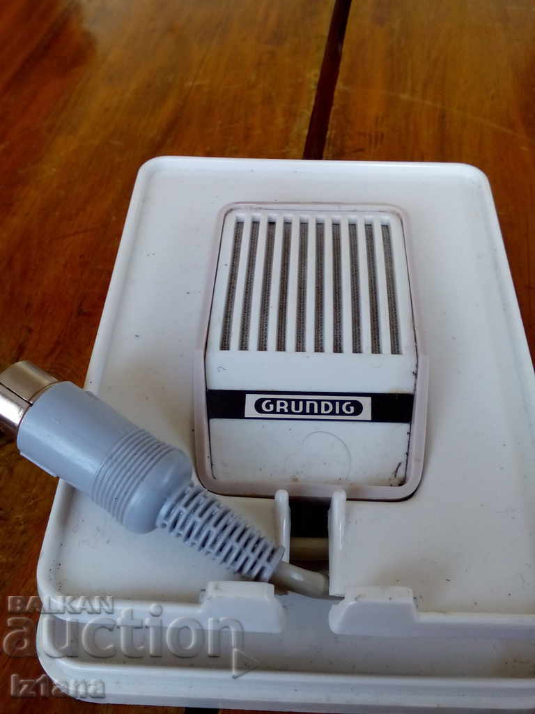 Grundig GDM 311 old microphone with price 50.00 BGN | € 25.56