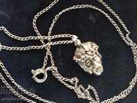 Author's silver medallion / chain