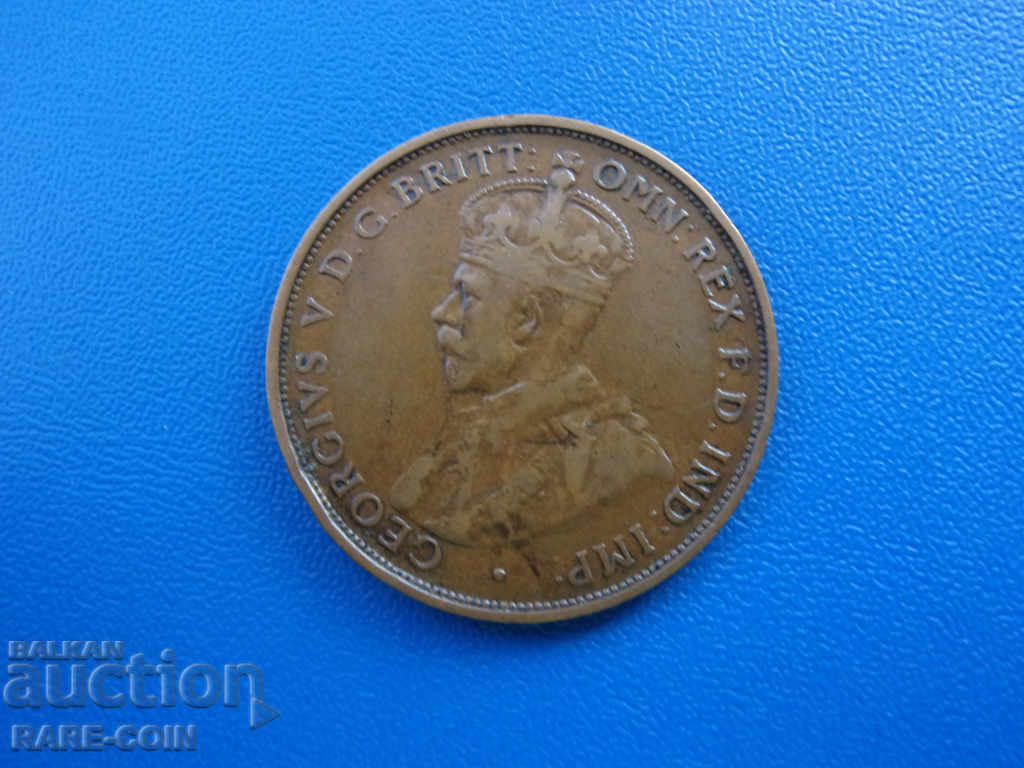 VI (2) Australia 1 Penny 1919