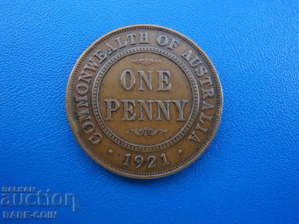 VI (3) Australia 1 Penny 1921 cu preț € 2.56 | 5.01 BGN