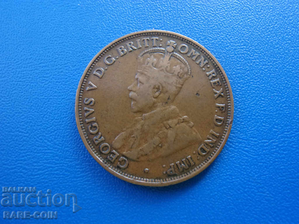 VI (3) Αυστραλία 1 Penny 1921