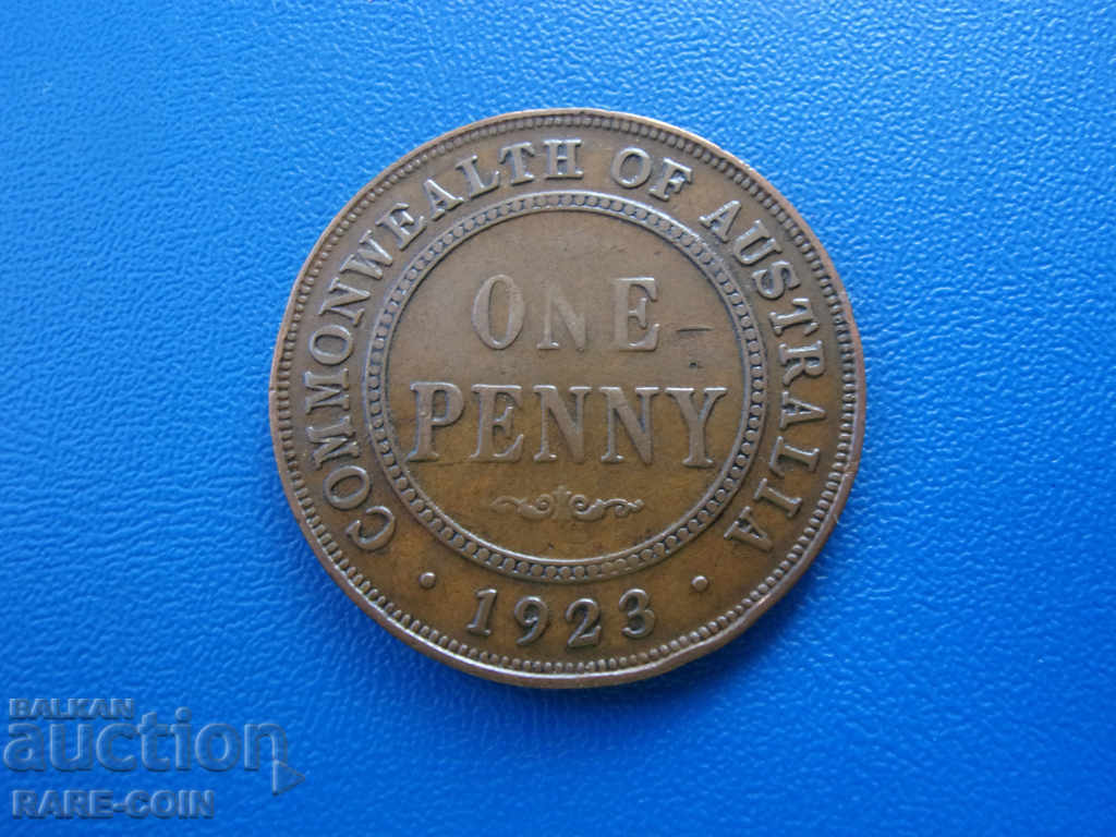 VI (5) Australia 1 Penny 1923 with price € 2.56 | 5.01 BGN