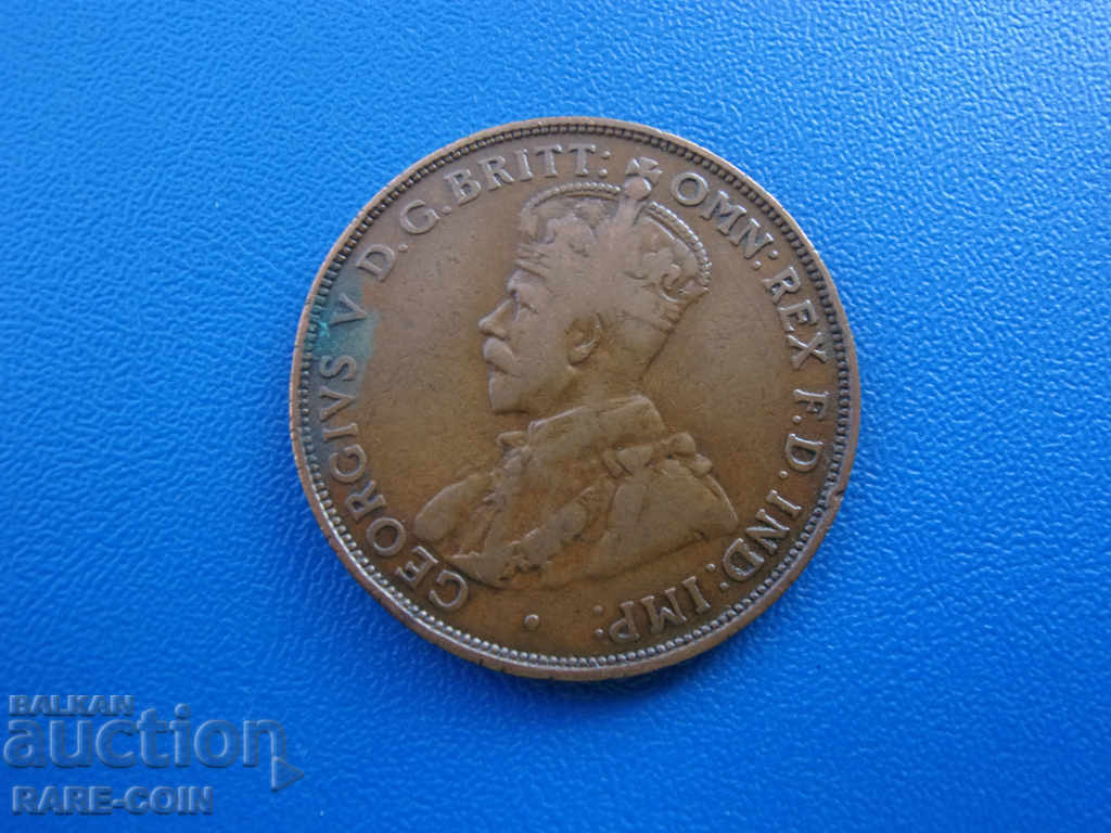 VI (5) Αυστραλία 1 Penny 1923