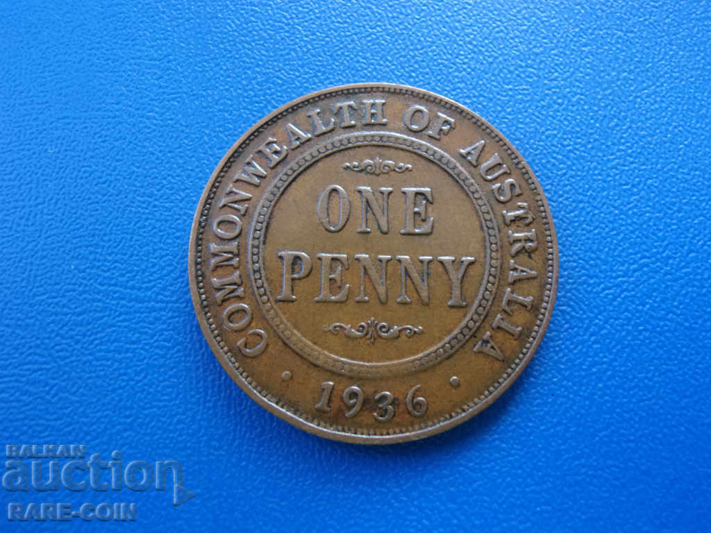 VI (8) Australia 1 Penny 1936 with price € 2.56 | 5.01 BGN