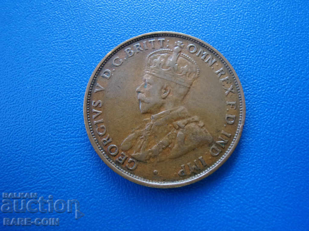 VI (8) Αυστραλία 1 Penny 1936
