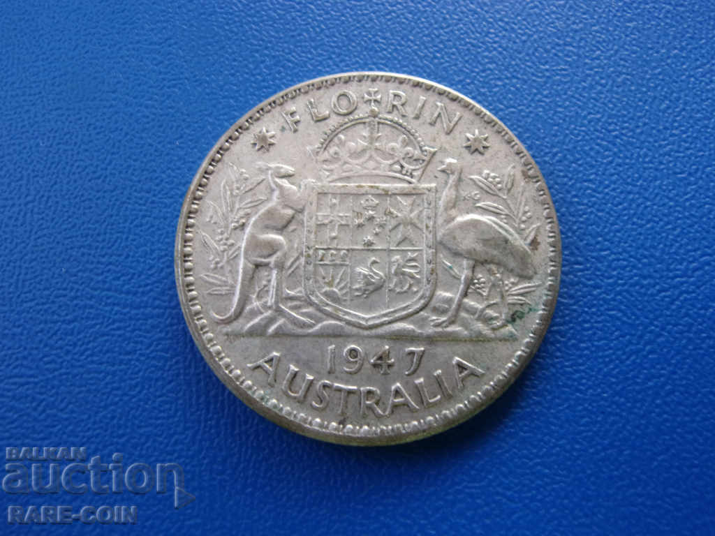 VI (10) Αυστραλία 1 Φλώριν 1947