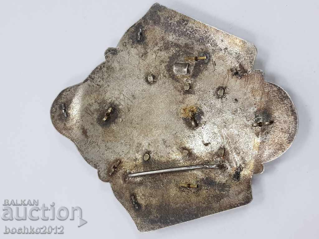 Delivery of Rare Bulgarian Balkan silver gilt buckle Delivery of Rare Bulgarian Balkan silver gilt buckle