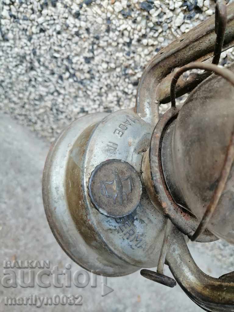 Delivery of Old German lantern, lamp, German spotlight lamp Delivery of Old German lantern, lamp, German spotlight lamp