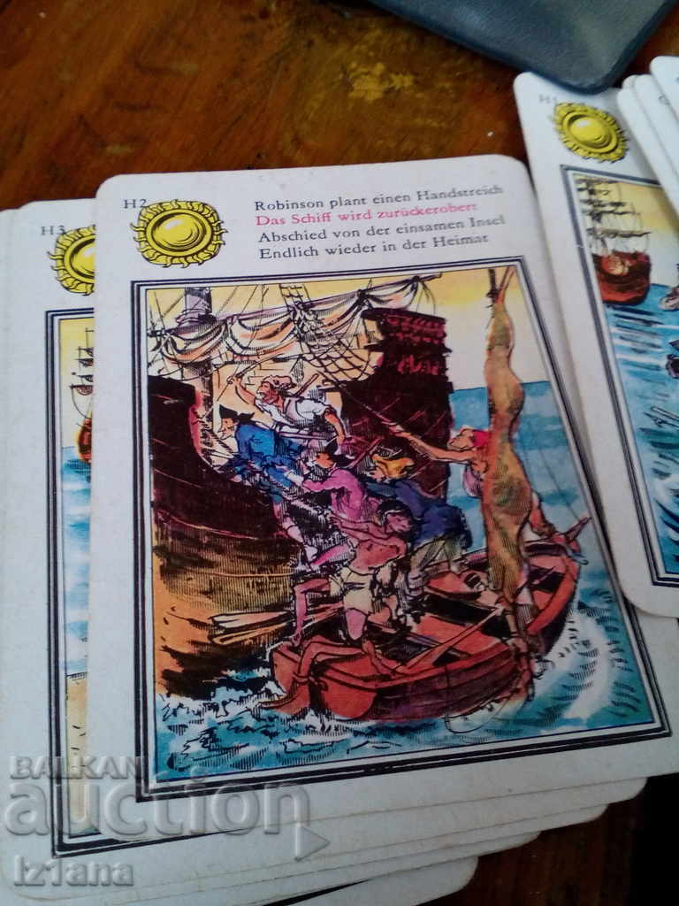 Old Robinson Crusoe Cards - 5