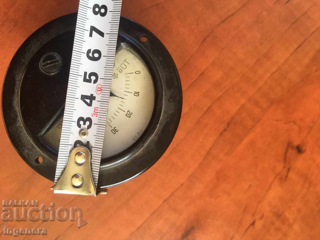 BAKELITE-USSR MEASURING AMPETER - 5 BAKELITE-USSR MEASURING AMPETER - 5