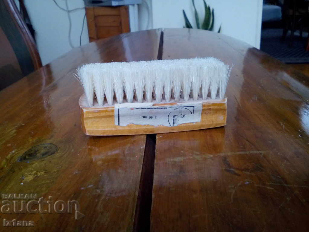 Old clothes brush
