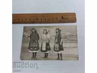 Стара пощенска картичка Фолклор - Народна носия ,носии 1927г