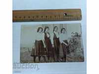 Стара пощенска картичка Фолклор - Народна носия ,носии