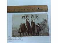 Old postcard Folklore - National costume, costumes