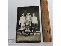 Стара пощенска картичка Фолклор - Народна носия ,носии