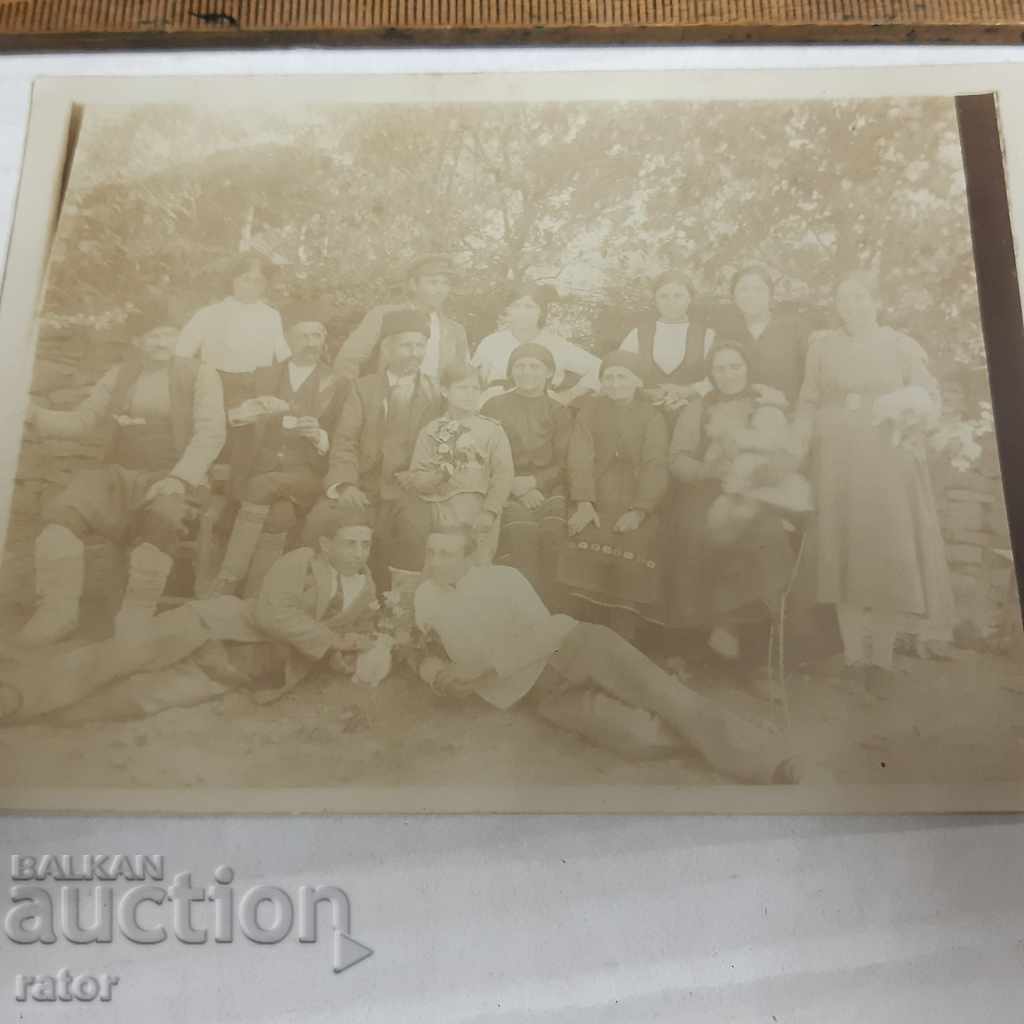 Old Postcard Folklore - folk costume, costumes with price 3.00 BGN | € 1.53