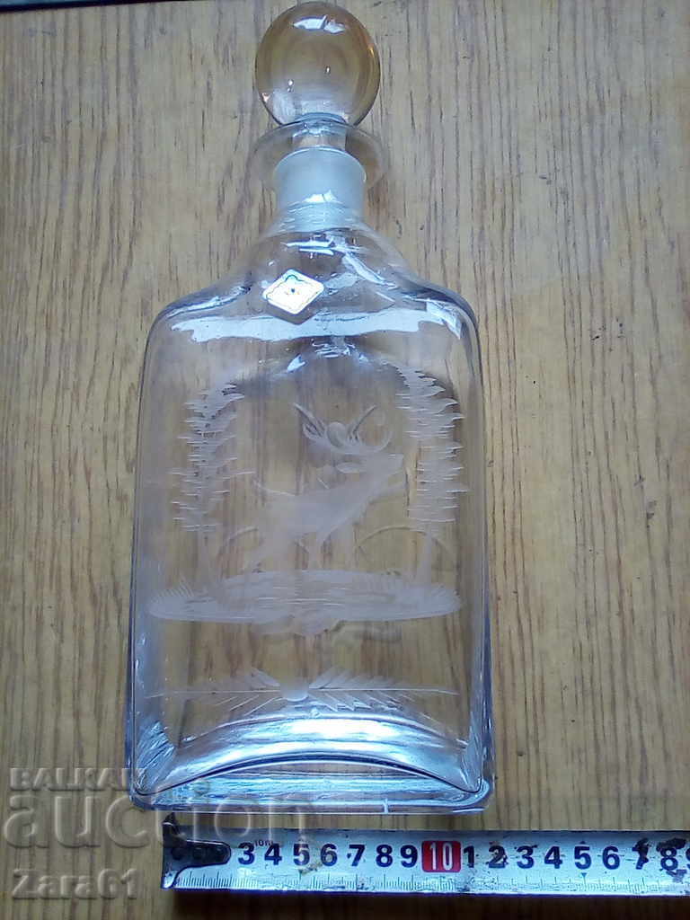 Стар кристал , шише , бутилка , гарафа с цена 200.00 лв. | € 102.26 Стар кристал , шише , бутилка , гарафа с цена 200.00 лв. | € 102.26