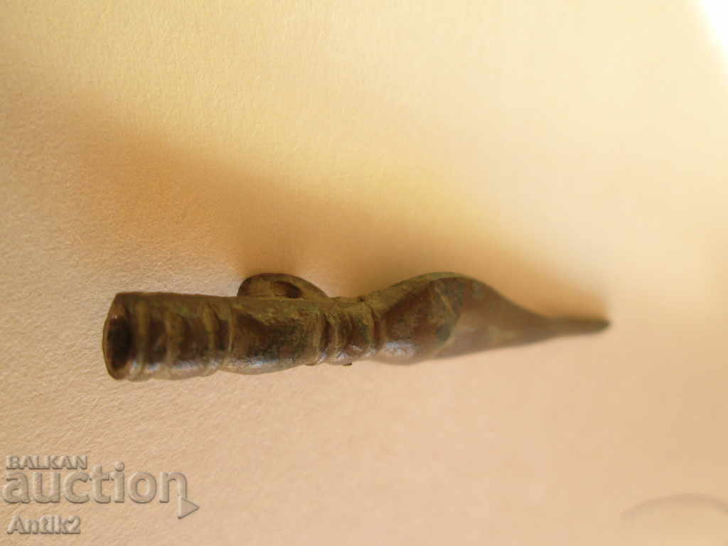 Delivery of 19 century original bronze flint gun holder Delivery of 19 century original bronze flint gun holder