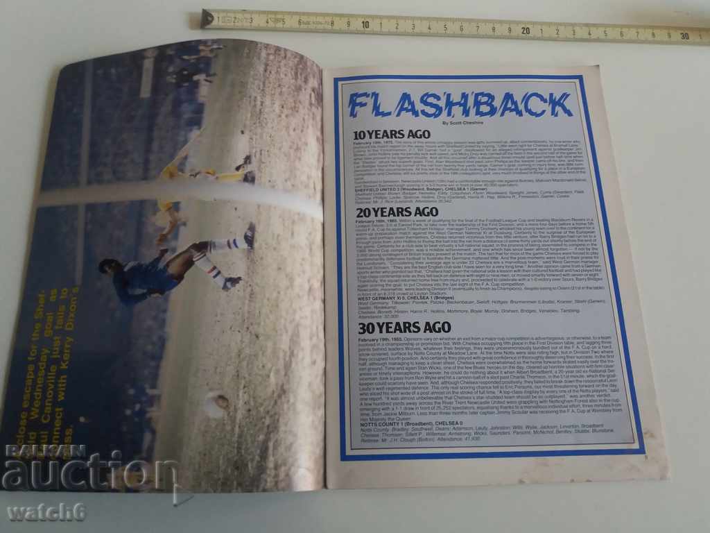 Chelsea - Newcastle 1985 Football Program with price 4.99 BGN | € 2.55 Chelsea - Newcastle 1985 Football Program with price 4.99 BGN | € 2.55
