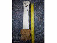 A vase made of animal bone