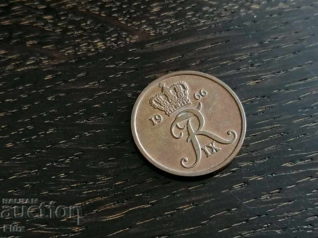 Coin - Denmark - 5 ore 1966 with price 1.85 BGN | € 0.95