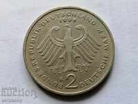 2 марки Германия 1998г. F