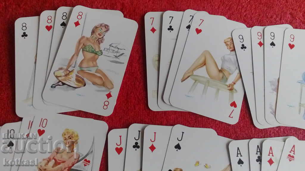 Old deck of cards for playing erotica with price 65.50 BGN | € 33.49 Old deck of cards for playing erotica with price 65.50 BGN | € 33.49
