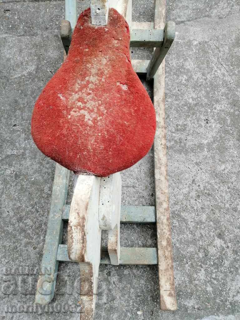 Delivery of A toy rocking horse primitive from the beginning of the 20th century Delivery of A toy rocking horse primitive from the beginning of the 20th century