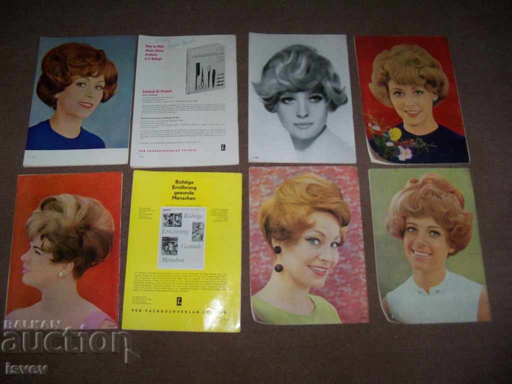 8 issues of the German magazine for hairdressing "Frisur" 1968. with price 160.00 BGN | € 81.81 8 issues of the German magazine for hairdressing "Frisur" 1968. with price 160.00 BGN | € 81.81