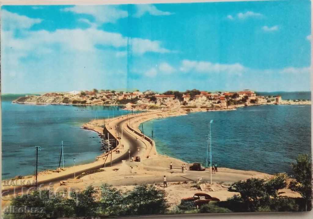Несебър - входа към полуострова - 1961 г.
