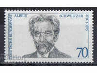 1975. ГФР. 100 г. от рождението на Алберт Швайцер.