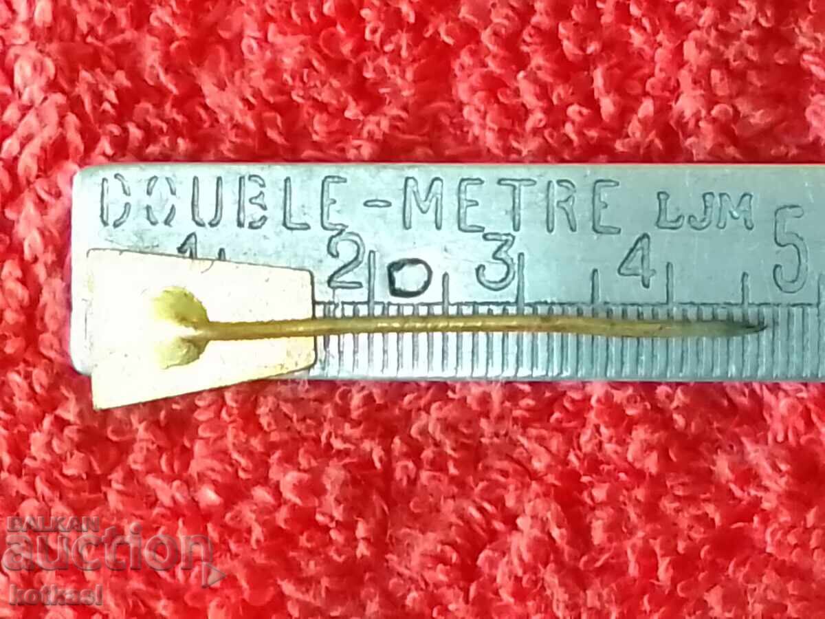 Old solid metal bronze badge pin enamel ZSS TREBiC with price 3.50 BGN | € 1.79 Old solid metal bronze badge pin enamel ZSS TREBiC with price 3.50 BGN | € 1.79