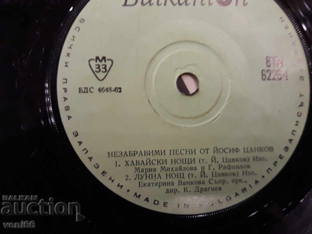 Delivery of VTM 6226 Unforgettable songs by Yosif Tsankov Delivery of VTM 6226 Unforgettable songs by Yosif Tsankov