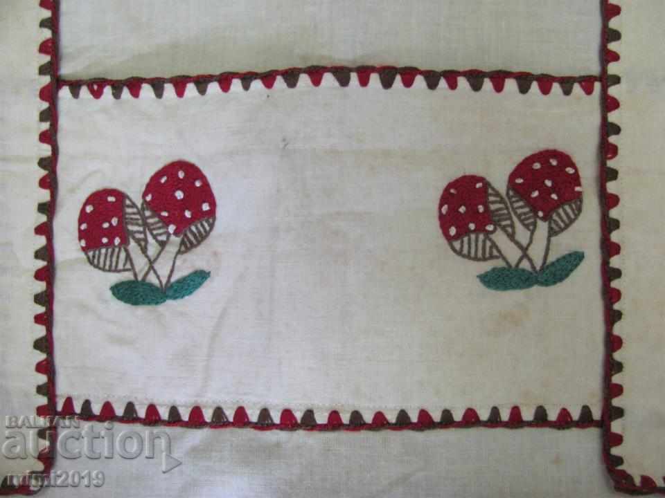 Стар Ръчно Пошиван Органайзер за Стена - 5 Стар Ръчно Пошиван Органайзер за Стена - 5