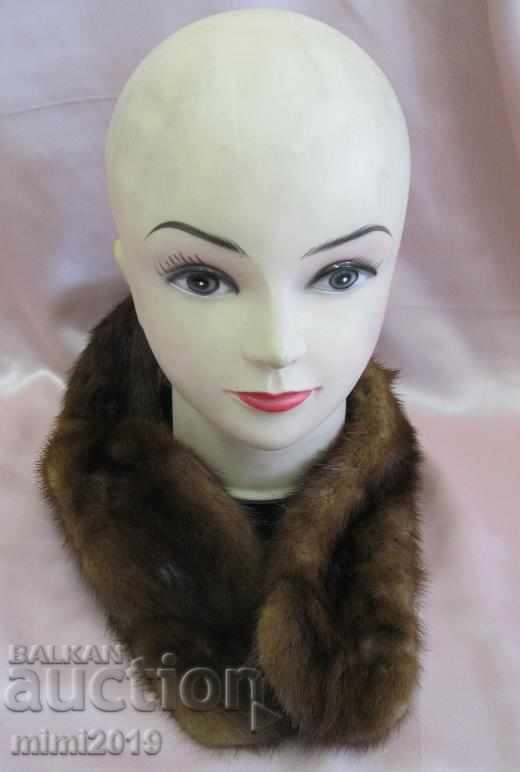 Women's Mink Collar