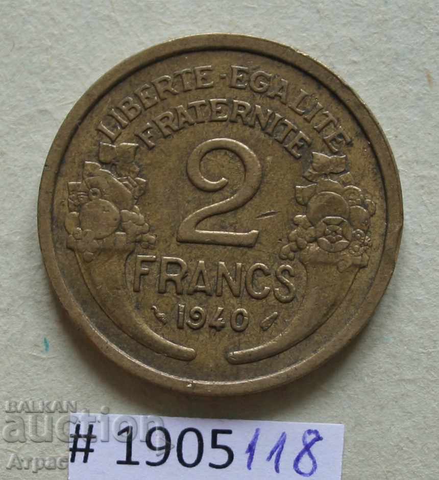 2  franka 1940   Frantsia