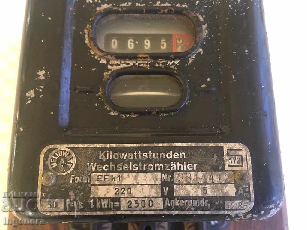 Δημοπρασία Ασφάλεια πίνακα ηλεκτρομέτρων-1936 HELIOWAT EF K1 Δημοπρασία Ασφάλεια πίνακα ηλεκτρομέτρων-1936 HELIOWAT EF K1