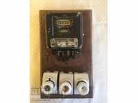 ELECTRICITY METER PANEL FUSES-1936 HELIOWAT EF K1