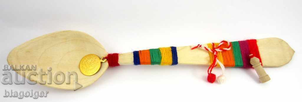 Auction BEAT-TRADITIONS-FOLK-LORE-FOLK ART-WOODEN SPOON Auction BEAT-TRADITIONS-FOLK-LORE-FOLK ART-WOODEN SPOON