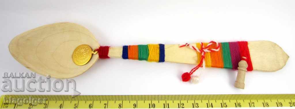 BEAT-TRADITIONS-FOLK-LORE-FOLK ART-WOODEN SPOON - 6 BEAT-TRADITIONS-FOLK-LORE-FOLK ART-WOODEN SPOON - 6