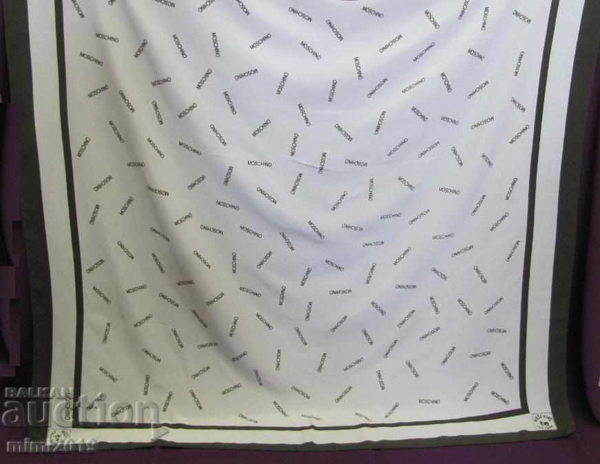 Old MOSCHINO Ladies Silk Scarf with price 130.00 BGN | € 66.47 Old MOSCHINO Ladies Silk Scarf with price 130.00 BGN | € 66.47