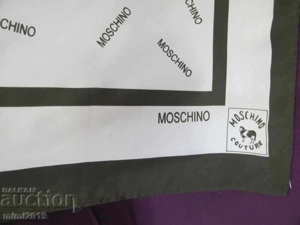 Old MOSCHINO Ladies Silk Scarf - 7 Old MOSCHINO Ladies Silk Scarf - 7