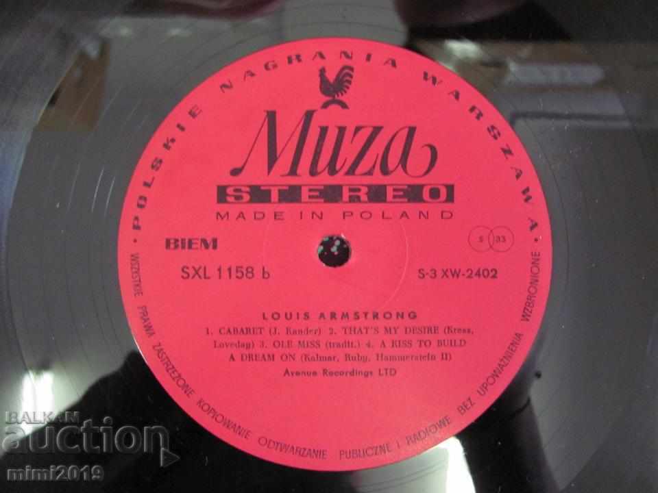 Auction LOUIS ARMSTRONG Long Playing Record Auction LOUIS ARMSTRONG Long Playing Record