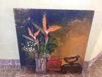 OIL PAINTING ON PLYWOOD-520 X 500 MM